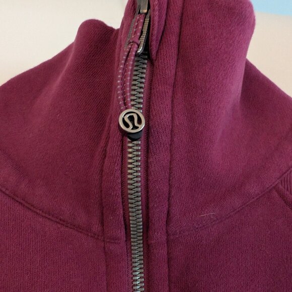 Lululemon | Oversized Funnel-Neck Scuba Half-Zip | Size M/L | Raspberry Pink - Picture 2 of 5